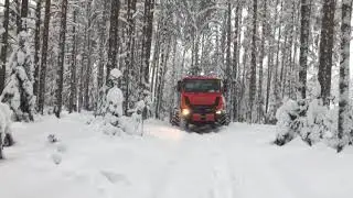 Вездеход ЯМАЛ В-4 А-20 испытания