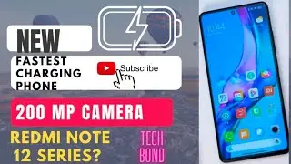 WORLD'S FASTEST CHARGING PHONE ।। REDMI NOTE 12 SERIES 🤔🙄??? ASLI SUCH... #redminote12 #xiaomi