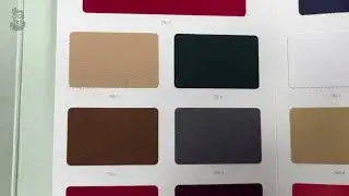PU Leather Selection | Strip Pattern 750-5 750-1