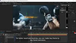 Particle Pro - How to use animated fire on video