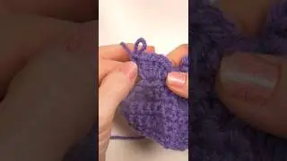 Learn Popcorn Stitch! #crochet #crocheteveryday #crochettutorial #popcorn #howto #handmade #texture