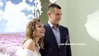 Салют из бабочек на свадьбу