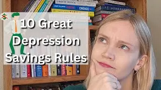 10 Depression Era Savings Rules-10 Frugal Living Tips for 2024