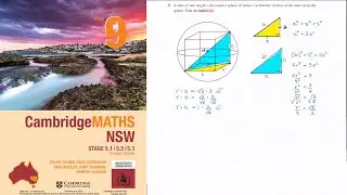 How to answer Q9 of Exercise 3D of the Cambridge Year 9 Textbook