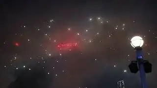 Amazing Chinese new year firework display in Hong Kong, February 2011