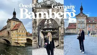 A day in Bamberg • Germany vlog | exploring the historic town, Old Town Hall, trying smoked beer 🍺