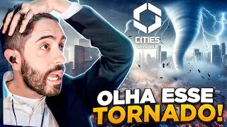 CITIES SKYLINES 2 - 30,000 PEOPLE AND A TORNADO