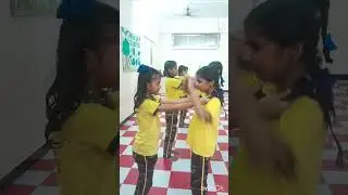 R.B.Karia.English High School 🏫 Kalyan west #commondo training by Experts #self defence #plz join