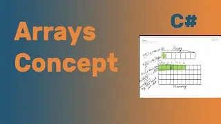 Arrays concept in c# | How arrays stored in memory