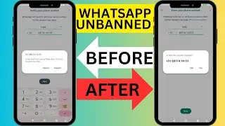 is banned from using WhatsApp. Contact support for help. | How to Unbanned WhatsApp Number
