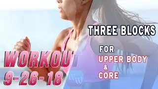 Workout 9-26-18