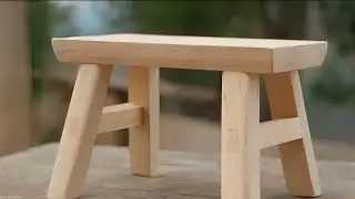 Handmade Wooden Stool  Ancient Craft That Fits Modern Life   New Farmer Project 2025