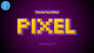 Cara Membuat 3d Pixel Text Effect | Tutorial PixelLab
