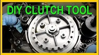 how to make a motorcycle clutch holder tool