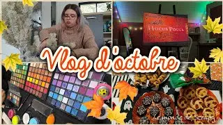 MONTHLY VLOG OCTOBRE 2024 - Halloween c'est tout le mois ! ♥