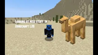 Exploring New Stuff In Minecraft 1.20!