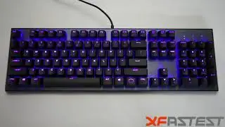 Cooler Master CK550 RGB 機械式電競鍵盤 燈效展示