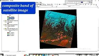 Composite band and extraction of Research area from Satellite Imagery using ArcGIS 