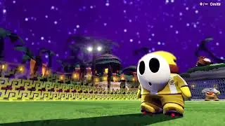 Shy Guy's depression on Mario Strikers Battle League.