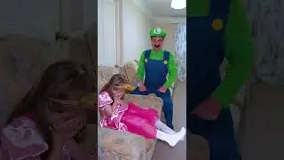 Super Mario challenged Princess Peach and Bowser 