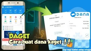 DAGET !! | Dana Kaget | Cara Buat Dana Kaget Terbaru 2025