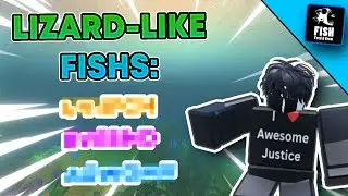 BEATING THE MEGALODON WITH EVERY LIZARD LIKE FISH IN FEED & GROW FISH!