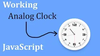 Working Analog Clock Using Html5 CSS3 & JavaScript 