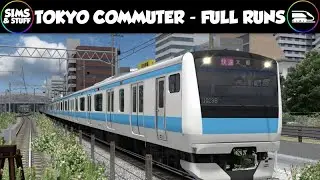 Train Sim Classic  |  Tokyo Commuter  |  Full Line Runs