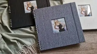 Spirálové fotoalbum CANVAS