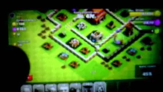 Clash of clans ( нападение всеми )
