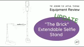 Tabletop phone holder and light for filming selfies or overhead