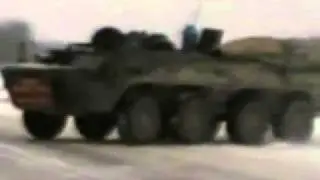Дрифт на БТР (броневике)