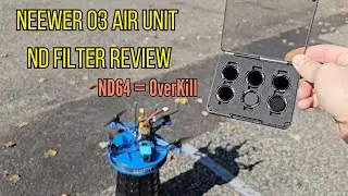 DJI O3 Neewer ND filters REVIEW - WIth Test Footage
