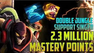 2,300,000 MASTERY POINTS SILVER SINGED- Spectate Highest Mastery Pts (Double Jungle Support Singed)