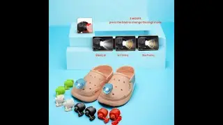 Croc Headlights: Rechargeable & Waterproof Shoe Lights for Crocs