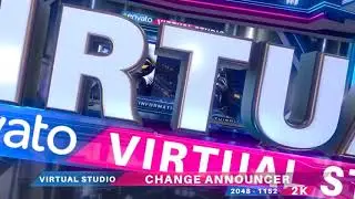 Ultimate Virtual Studio | After Effects Template | Broadcast Packages