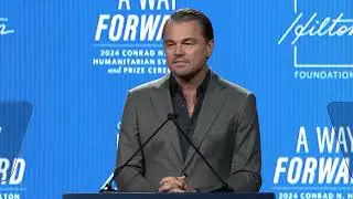 Leonardo DiCaprio Prize Ceremony to honor his friends Afrontlines with on October 9, 2024.