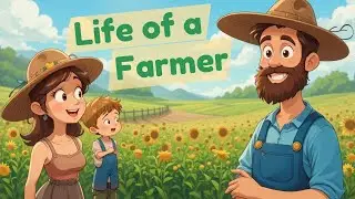 🌤️The Life of a Farmer 👨‍🌾| Learn English Through Stories | Practice Improve your Listening Skills🎧