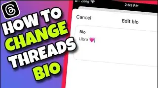 2025: How To Change / Update Your Bio in Threads App (EASY)