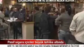 Pasif sigara yüzünden 600.000 kisi ölüyor !!