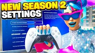 NEW Best Controller SETTINGS + Sensitivity in Chapter 6 (Fortnite Tutorial)