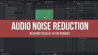 DaVinci Resolve 14: How to remove audio background noise FOR FREE (Win only)
