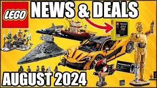 LEGO News & Deals! August 2024! New Releases & Buying Guide!