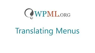 Translating Menus in WPML