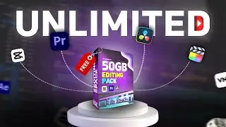 50GB Ultimate Video Editing Pack for Free | Editing Resources Pack #youtube @decodingyt