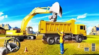 Offroad Tunnel Construction Simulator - Android Gameplay