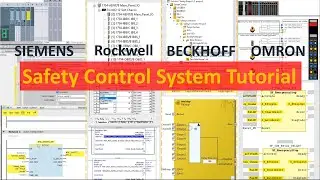 SA02. Safety Control System Tutorial Siemens, Allen-Bradley, Beckhoff, and Omron