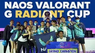 We won our first LAN at the G Radiant Cup Tournament! | NAOS Valorant Vlog