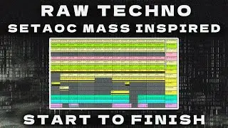 Raw Hypnotic Techno - Start to Finish - Inspired by Setaoc Mass - Ableton Live 11