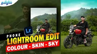 Bike photo editing Lightroom mobile🔥Kerala bikers photo editing Mobile SKIN TOOL & SKY EDIT